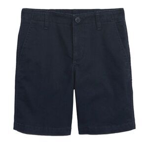 NWT Gap Kids Khaki Shorts with Washwell - Blue Galaxy, Sz 7 $38 B43